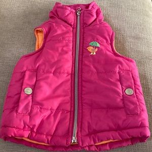 Sprockets girls vest - SIZE 12M